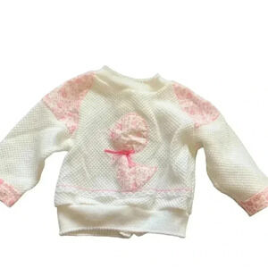 [5 for $25] Signature duckling sweater, size 3  to 6 months